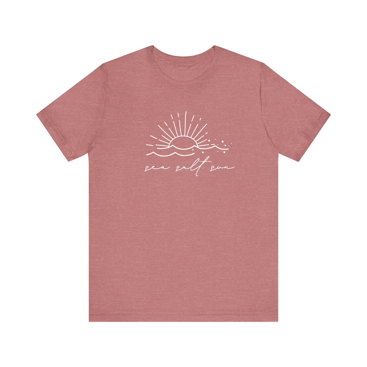 Sea Salt Sun Bella Canvas Unisex Jersey Short Sleeve Tee