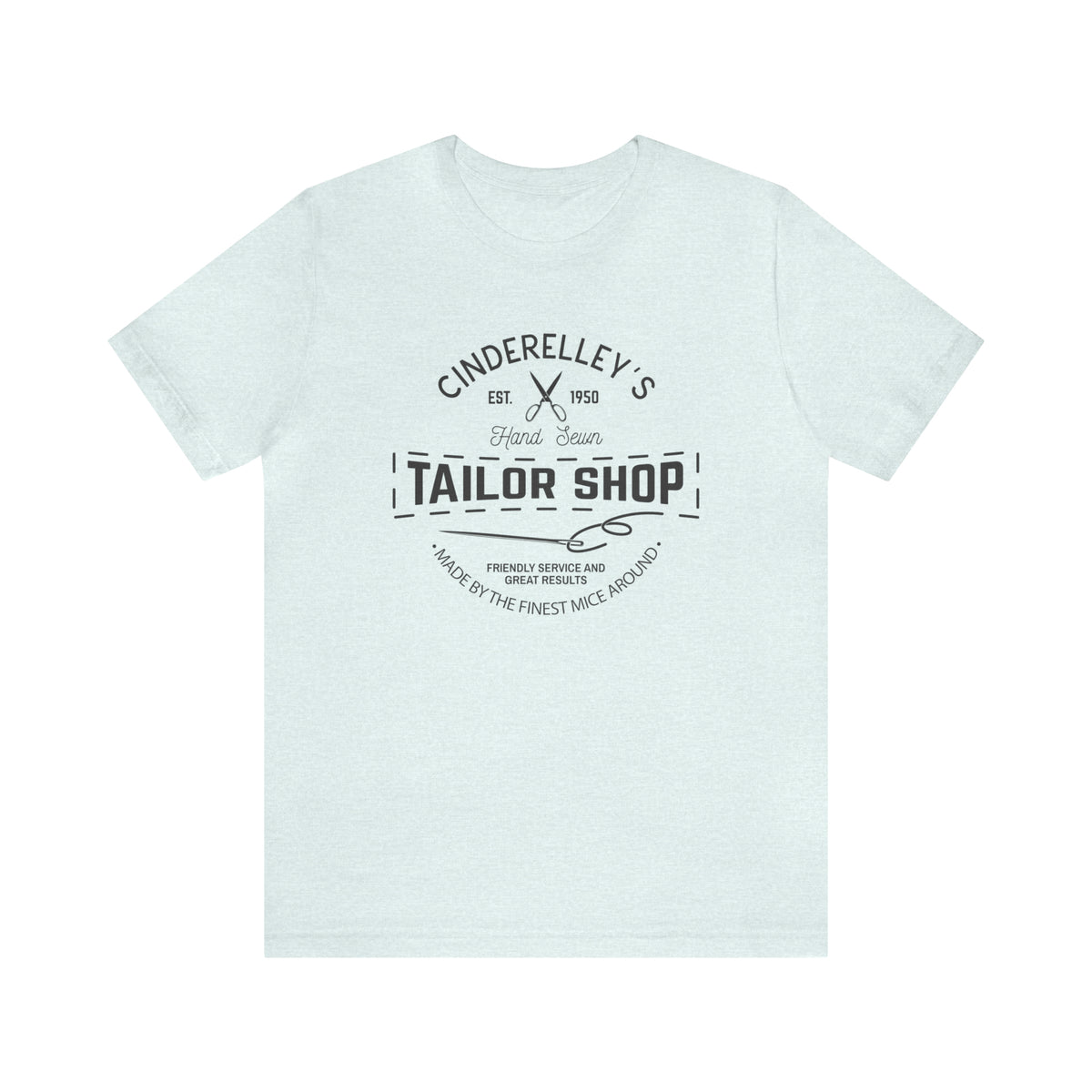 Cinderelley’s Tailor Shop Canvas Unisex Jersey Short Sleeve Tee