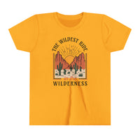 The Wildest Ride In The Wilderness Bella Canvas Youth Short Sleeve Tee
