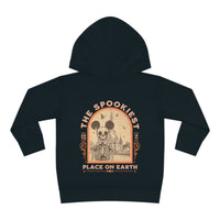 The Spookiest Place on Earth Toddler Pullover Rabbit Skins Fleece Hoodie