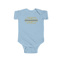 PEW PEW PEW Rabbit Skins Infant Fine Jersey Bodysuit