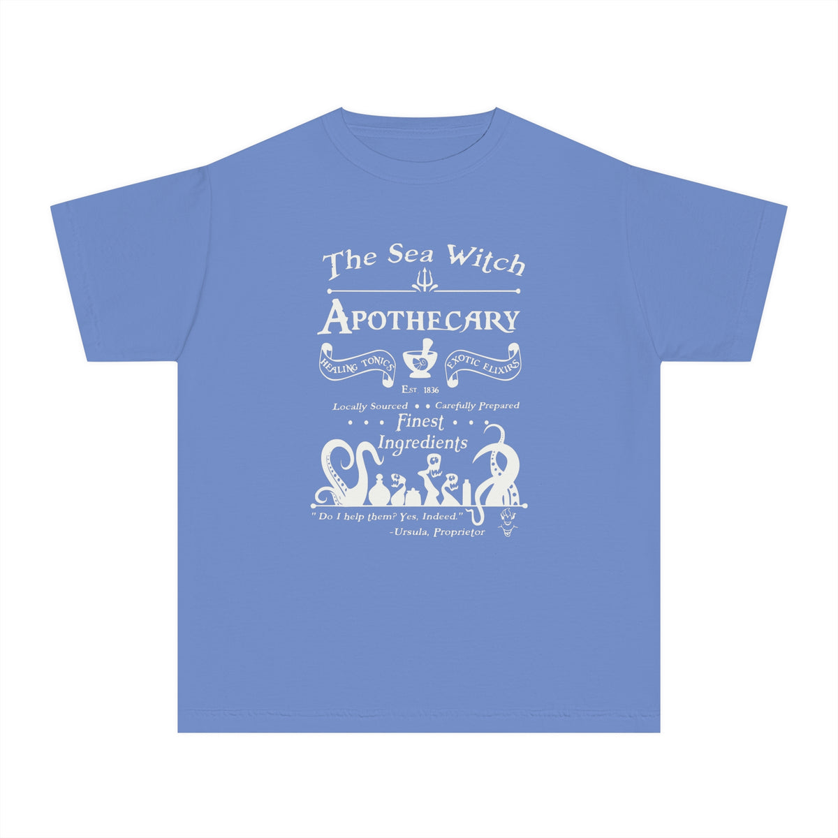 Sea Witch Apothecary Comfort Colors Youth Midweight Tee