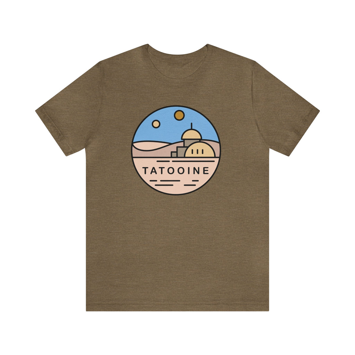 Tatooine Bella Canvas Unisex Jersey Short Sleeve Tee
