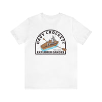 Davy Crockett Explorer Canoes Bella Canvas Unisex Jersey Short Sleeve Tee