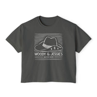 Woody & Jessie's Western Wear Comfort Colors Women's Boxy Tee