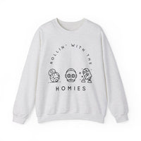 Rollin’ With The Homies Gildan Unisex Heavy Blend™ Crewneck Sweatshirt
