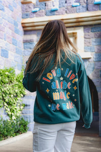 Long Live All The Magic We Made Comfort Colors Unisex Garment-Dyed Sweatshirt
