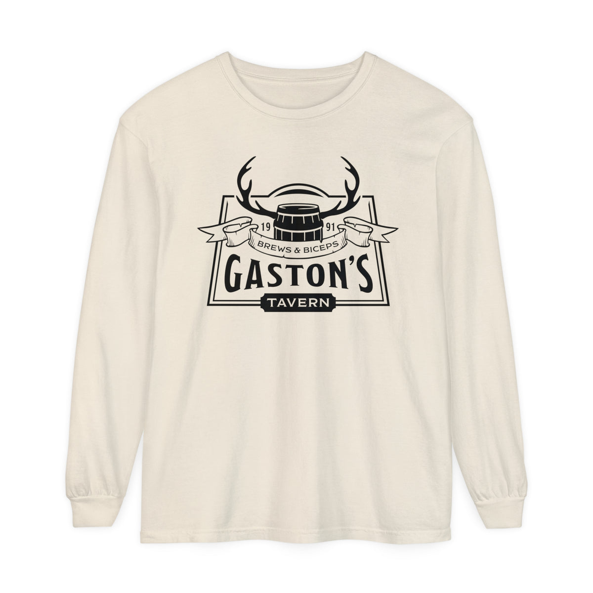 Gaston’s Tavern Comfort Colors Unisex Garment-dyed Long Sleeve T-Shirt