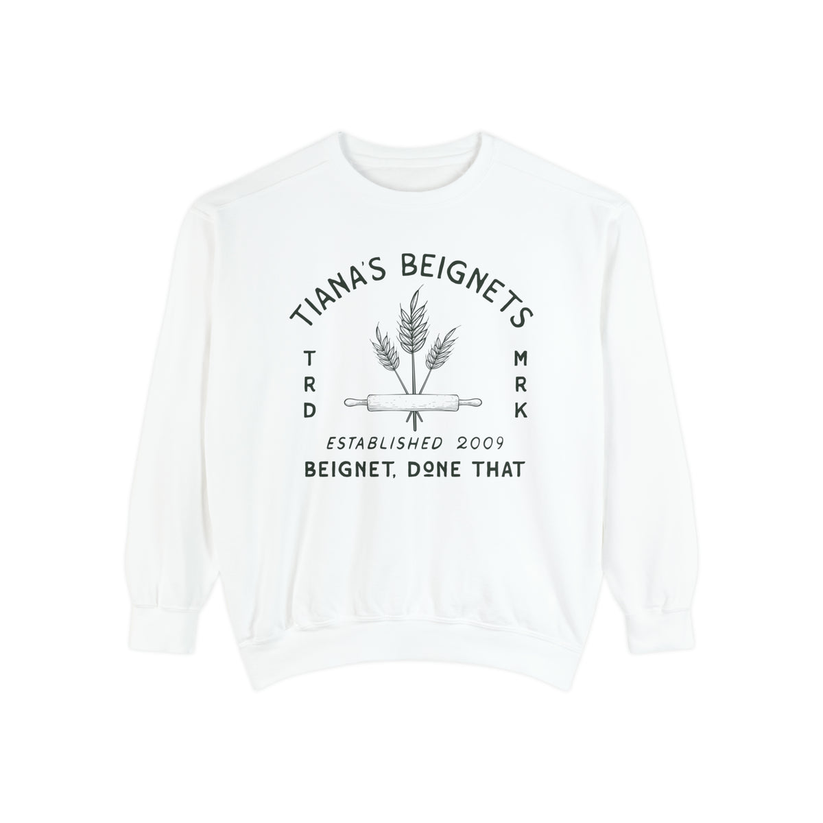 Tiana's Beignets Comfort Colors Unisex Garment-Dyed Sweatshirt