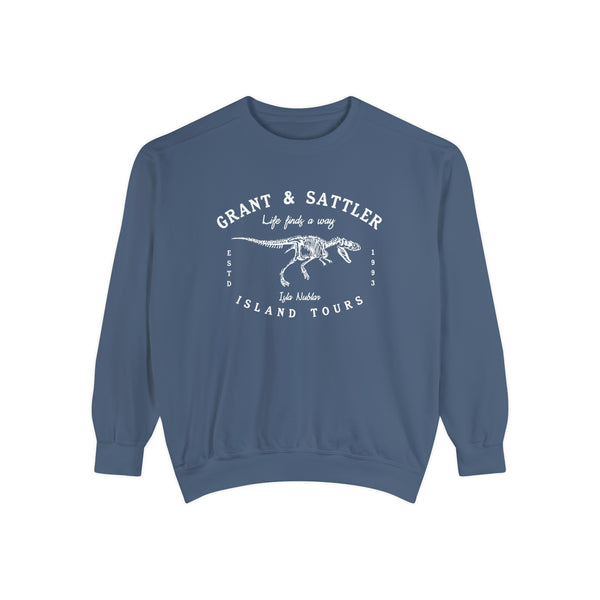 Grant & Sattler Island Tours Comfort Colors Unisex Garment-Dyed Sweatshirt
