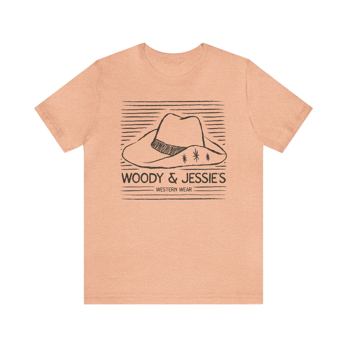 Woody & Jessie's Western Wear Bella Canvas Unisex Jersey Short Sleeve Tee