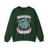 Madame Leota’s Laudanum Teal Gildan Unisex Heavy Blend™ Crewneck Sweatshirt