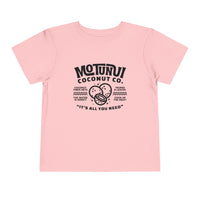 Motunui Coconut Co Bella Canvas Toddler Short Sleeve Tee