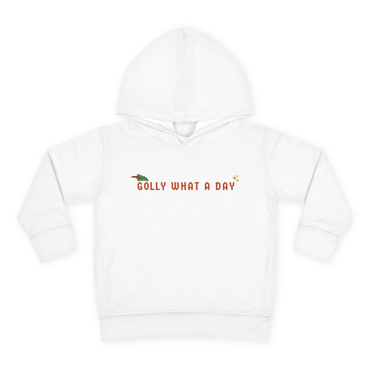 Golly What A Day Rabbit Skins Toddler Pullover Fleece Hoodie