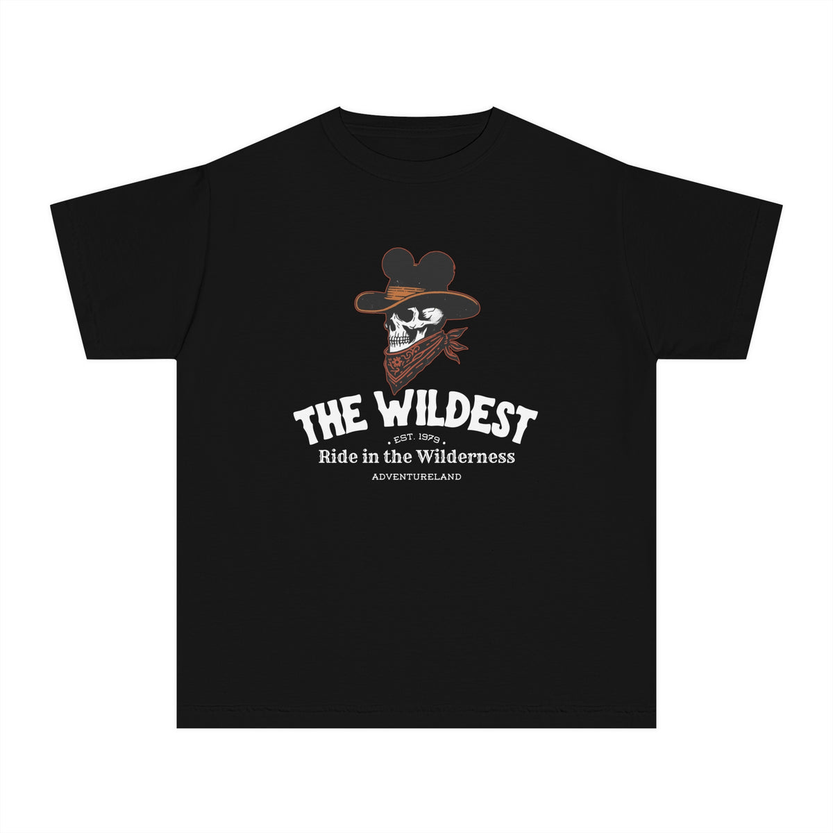 The Wildest Ride in the Wilderness Comfort Colors Youth Midweight Tee