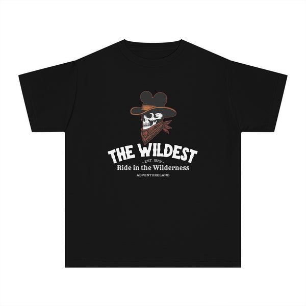 The Wildest Ride in the Wilderness Comfort Colors Youth Midweight Tee