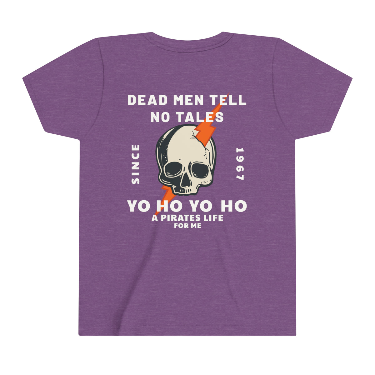 Dead Men Tell No Tales Bella Canvas Youth Short Sleeve Tee
