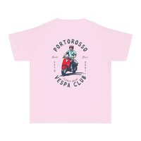 Portorosso Vespa Club Comfort Colors Youth Midweight Tee