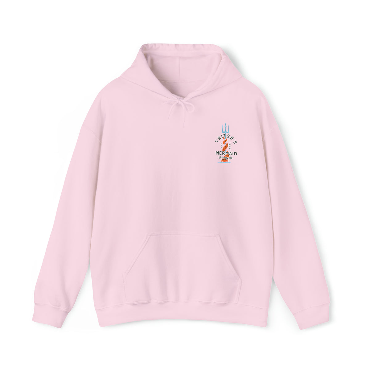 Triton's Mermaid Security Gildan Unisex Heavy Blend™ Hooded Sweatshirt