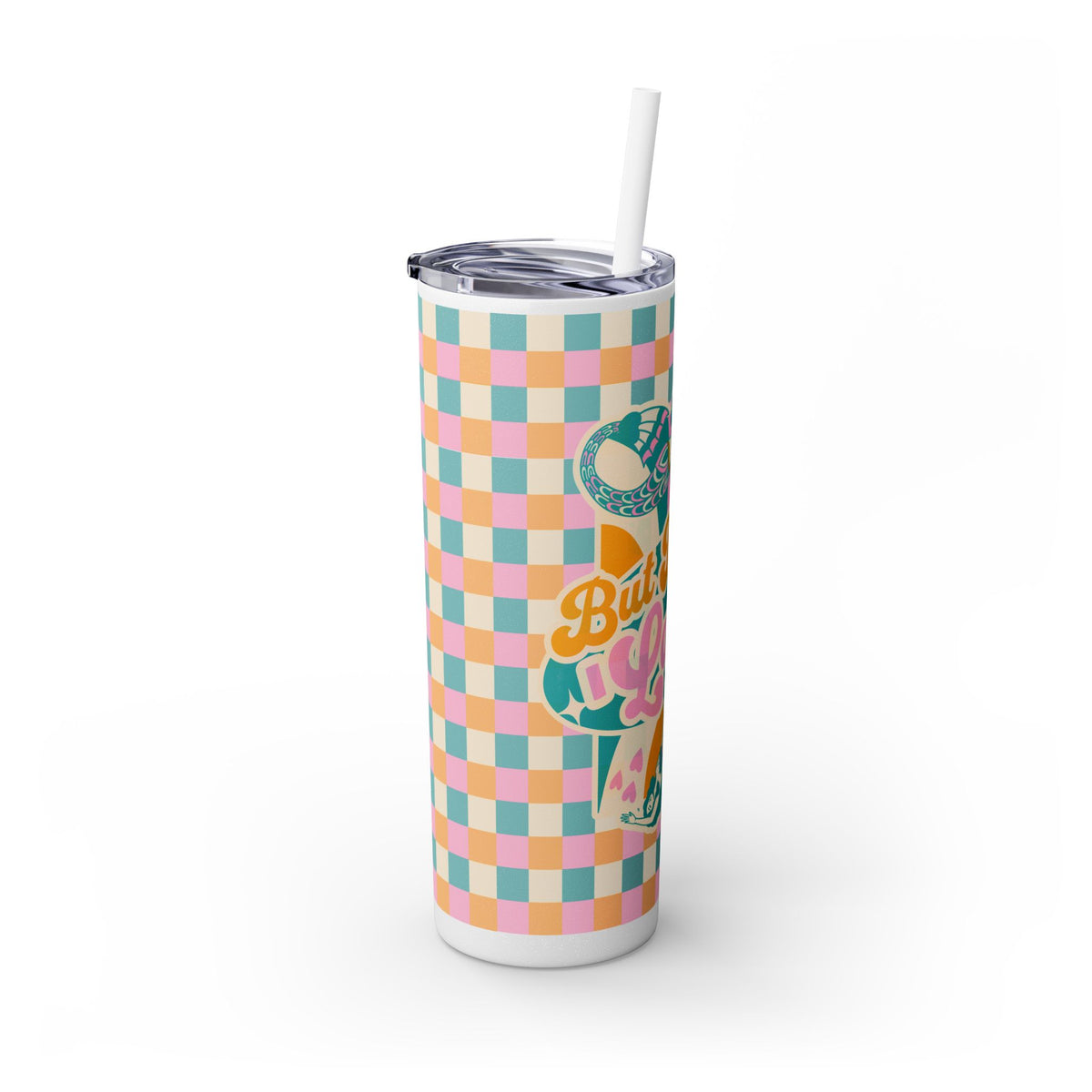 But Daddy I Love Him Maars Maker Skinny Matte Tumbler, 20oz
