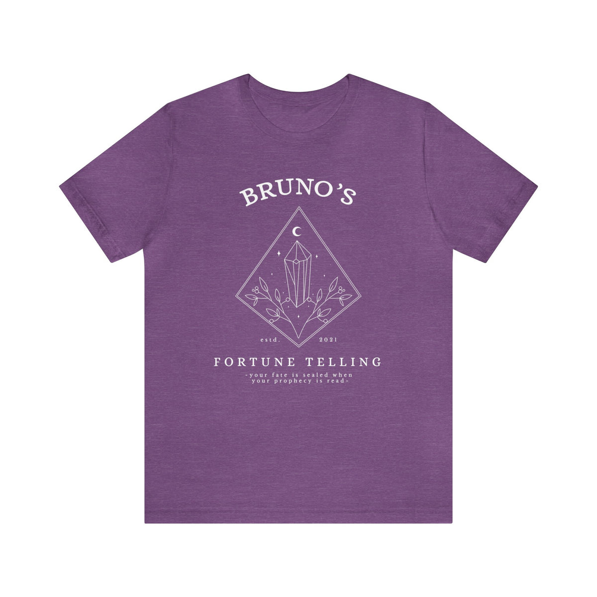 Bruno's Fortune Telling Bella Canvas Unisex Jersey Short Sleeve Tee