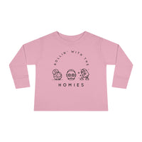 Rollin’ With The Homies Rabbit Skins Toddler Long Sleeve Tee