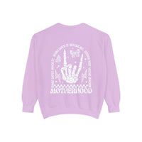 Motherhood Comfort Colors Unisex Garment-Dyed Sweatshirt