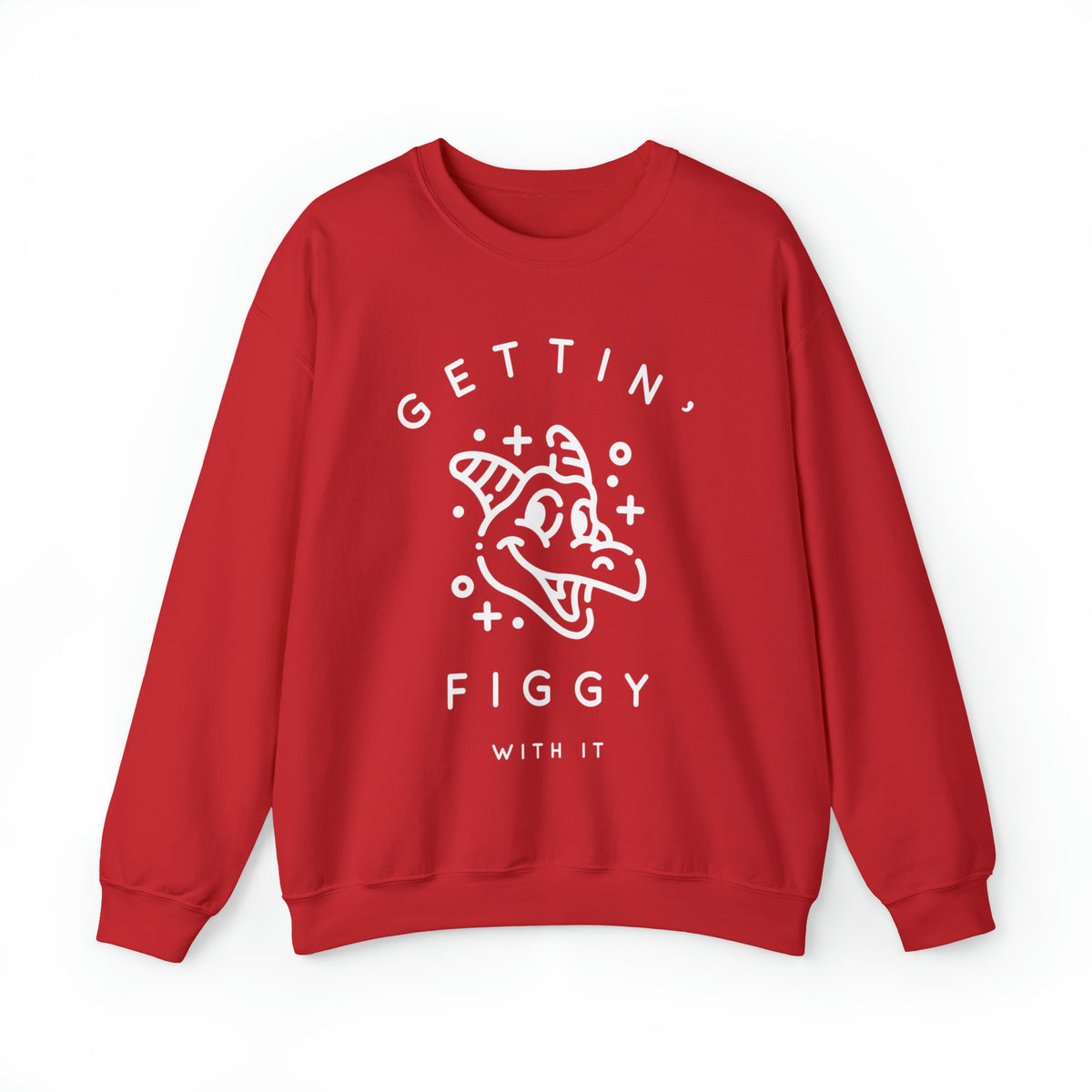 Gettin' Figgy With It Gildan Unisex Heavy Blend™ Crewneck Sweatshirt