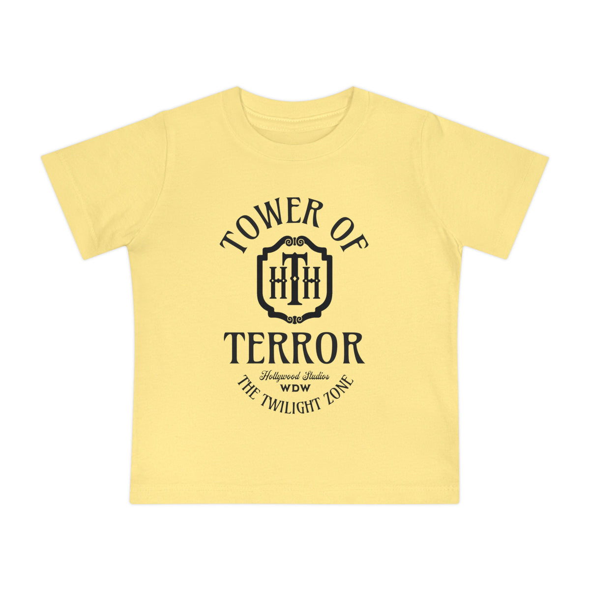 Tower Of Terror Bella Canvas Baby Short Sleeve T-Shirt