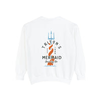 Triton's Mermaid Security Comfort Colors Unisex Garment-Dyed Sweatshirt