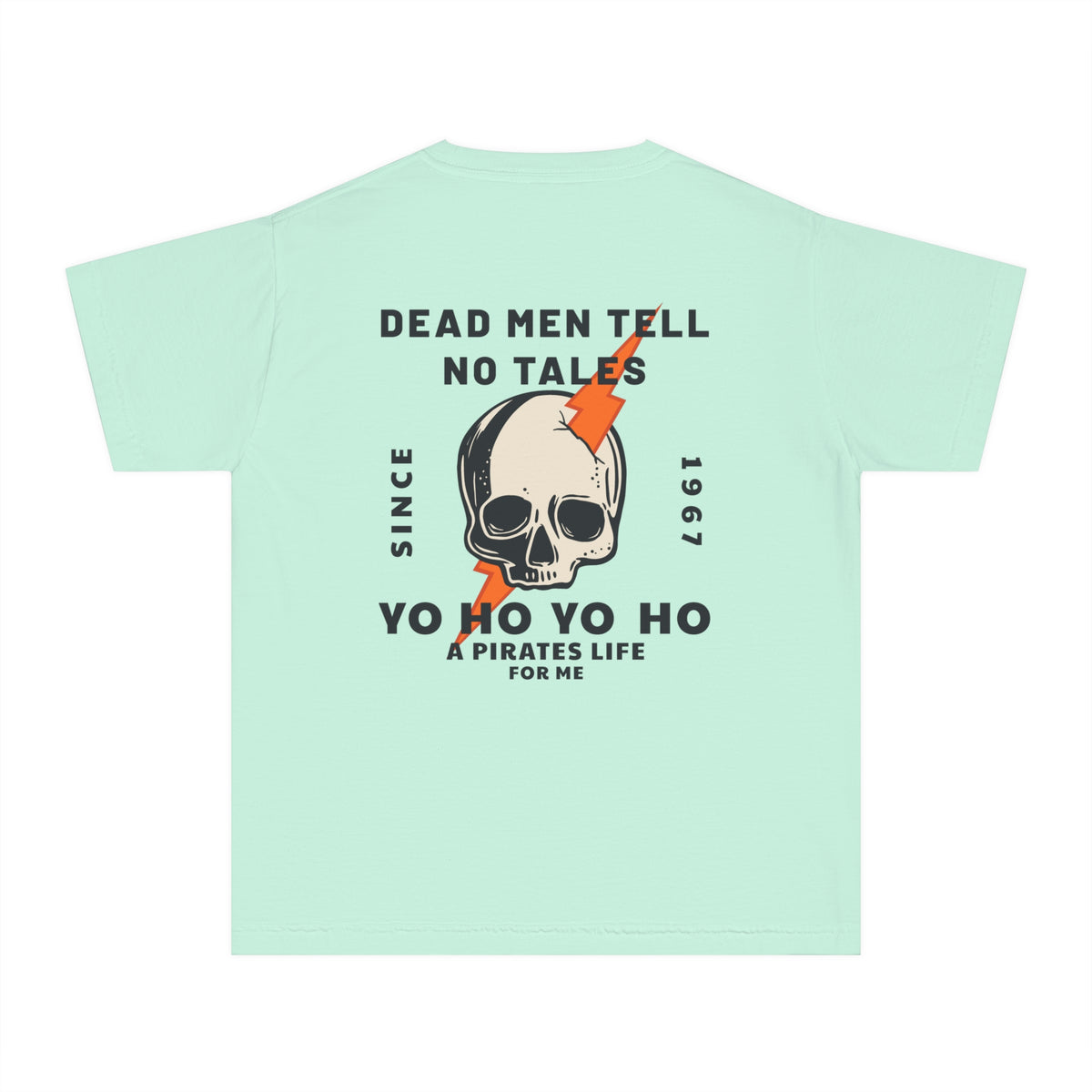 Dead Men Tell No Tales Comfort Colors Youth Midweight Tee