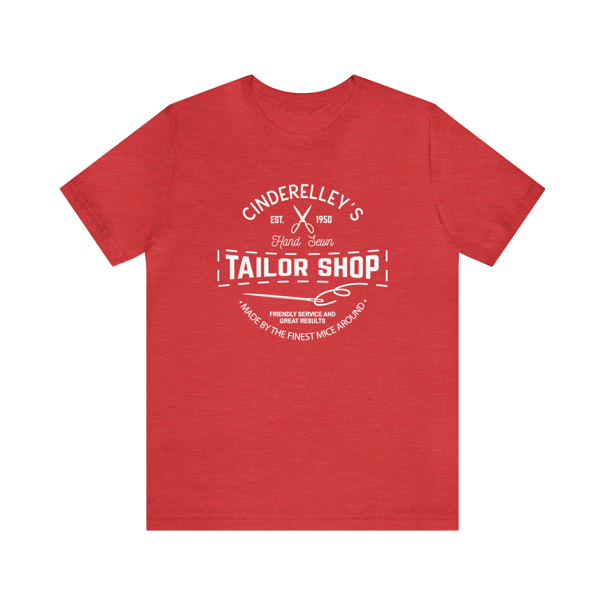 Cinderelley’s Tailor Shop Canvas Unisex Jersey Short Sleeve Tee