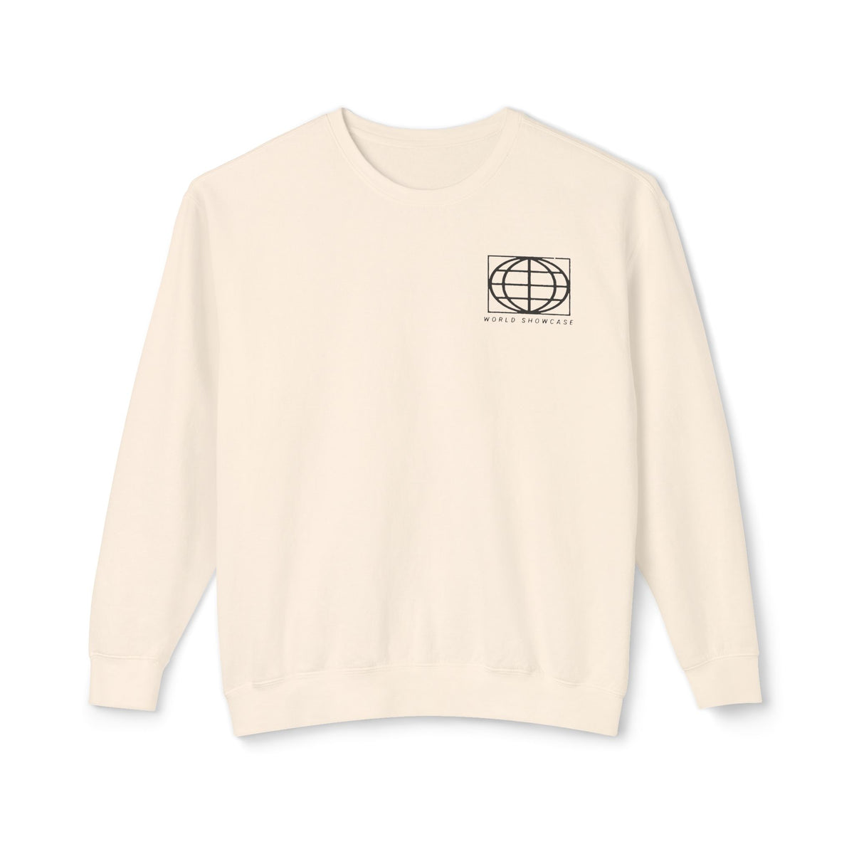 Drink Around the World Tour Unisex Lightweight Comfort Colors Crewneck Sweatshirt