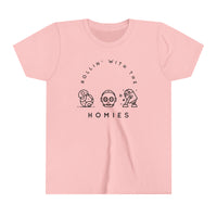 Rollin’ With The Homies Bella Canvas Youth Short Sleeve Tee