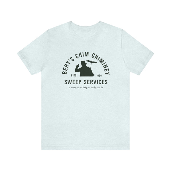 Bert’s Chim Chiminey Sweep Services Bella Canvas Unisex Jersey Short Sleeve Tee