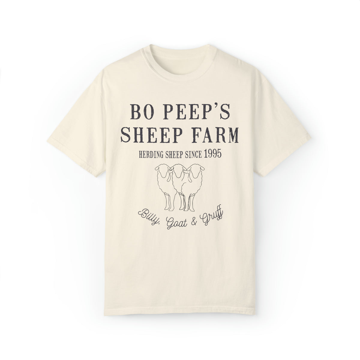 Bo Peep's Sheep Farm Comfort Colors Unisex Garment-Dyed T-shirt