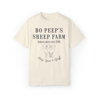 Bo Peep's Sheep Farm Comfort Colors Unisex Garment-Dyed T-shirt