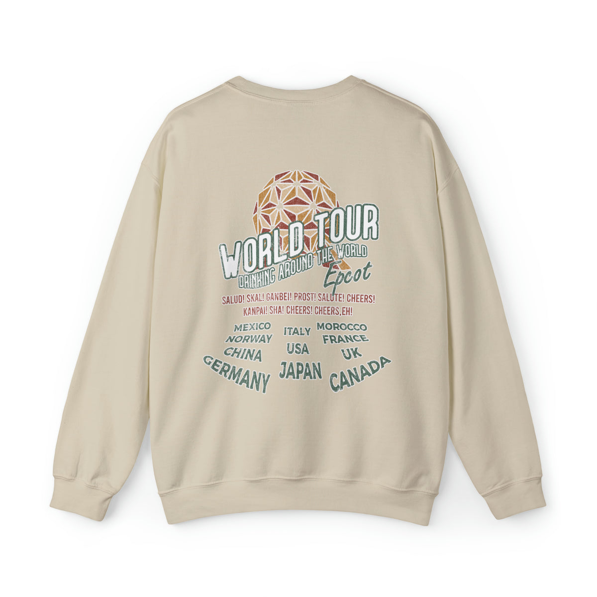 World Tour Gildan Unisex Heavy Blend™ Crewneck Sweatshirt