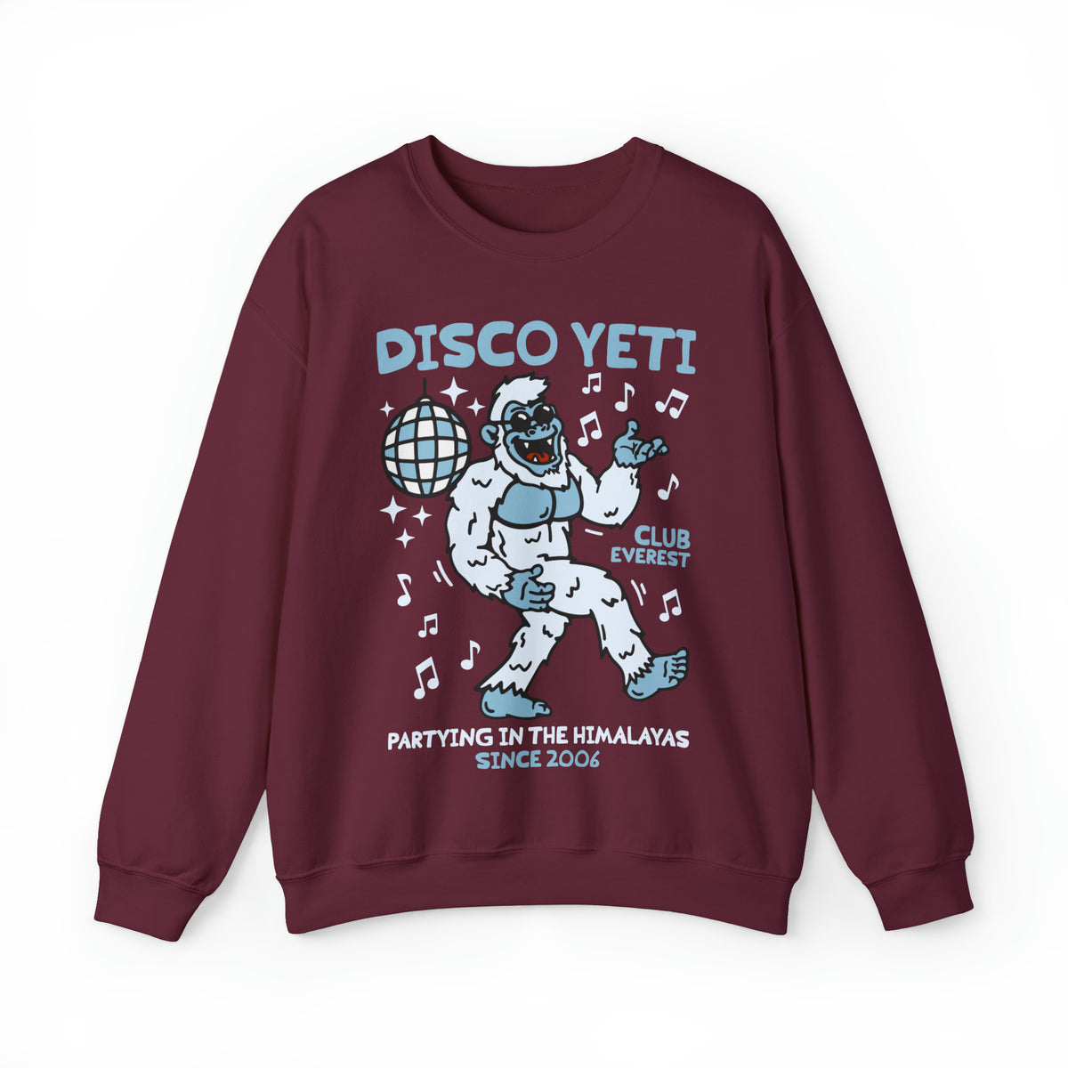 Disco Yeti Gildan Unisex Heavy Blend™ Crewneck Sweatshirt