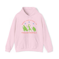 Merry Christmas Ya Foolish Mortals Gildan Unisex Heavy Blend™ Hooded Sweatshirt