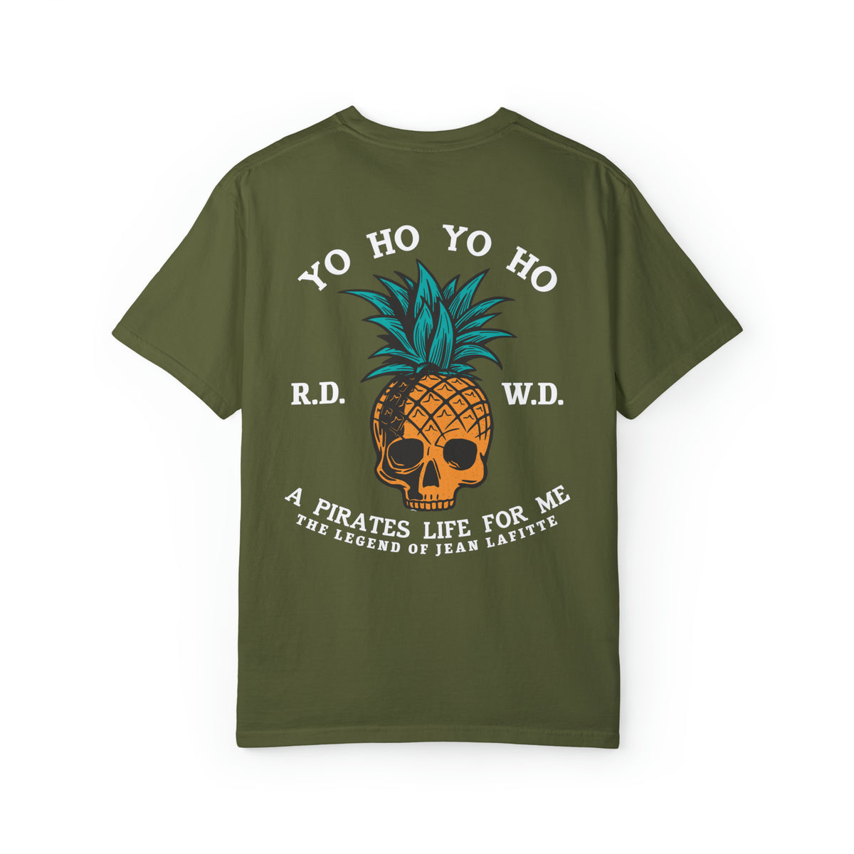 Yo Ho Pirates Life For Me Comfort Colors Unisex Garment-Dyed T-shirt