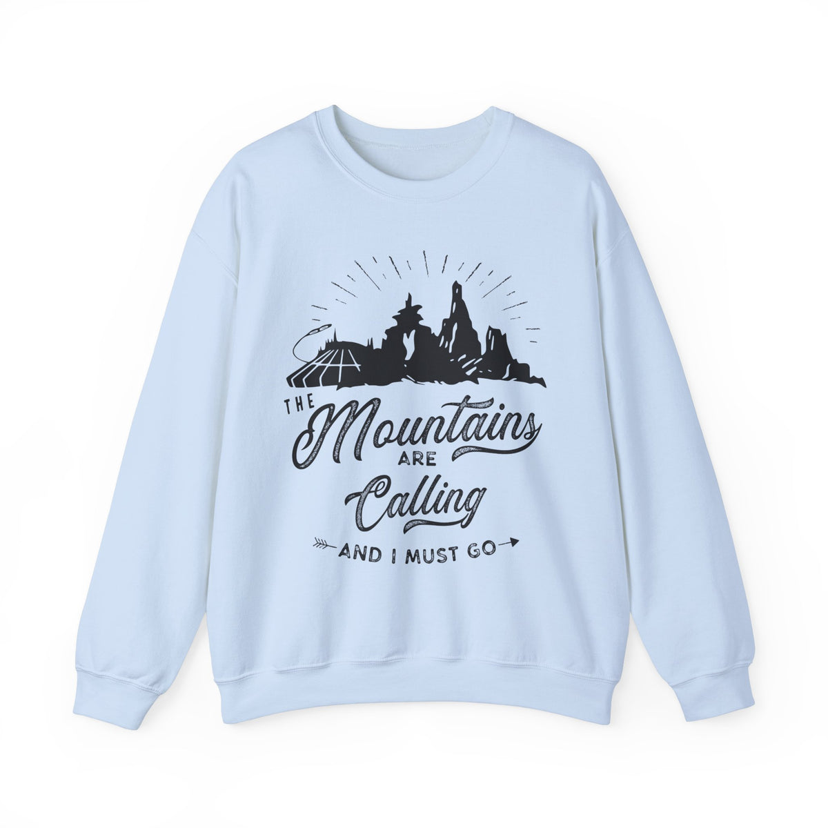 The Mountains Are Calling Gildan Unisex Heavy Blend™ Crewneck Sweatshirt