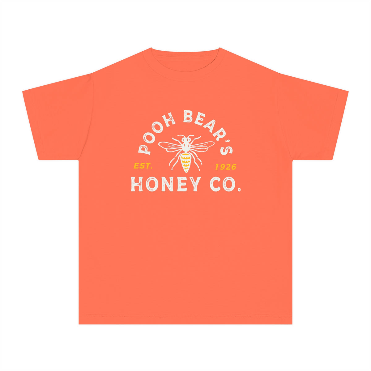 Pooh Bear's Honey Co. Comfort Colors Youth Midweight Tee