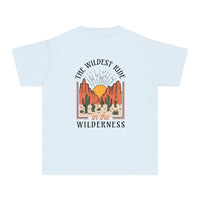 The Wildest Ride In The Wilderness Comfort Colors Youth Midweight Tee