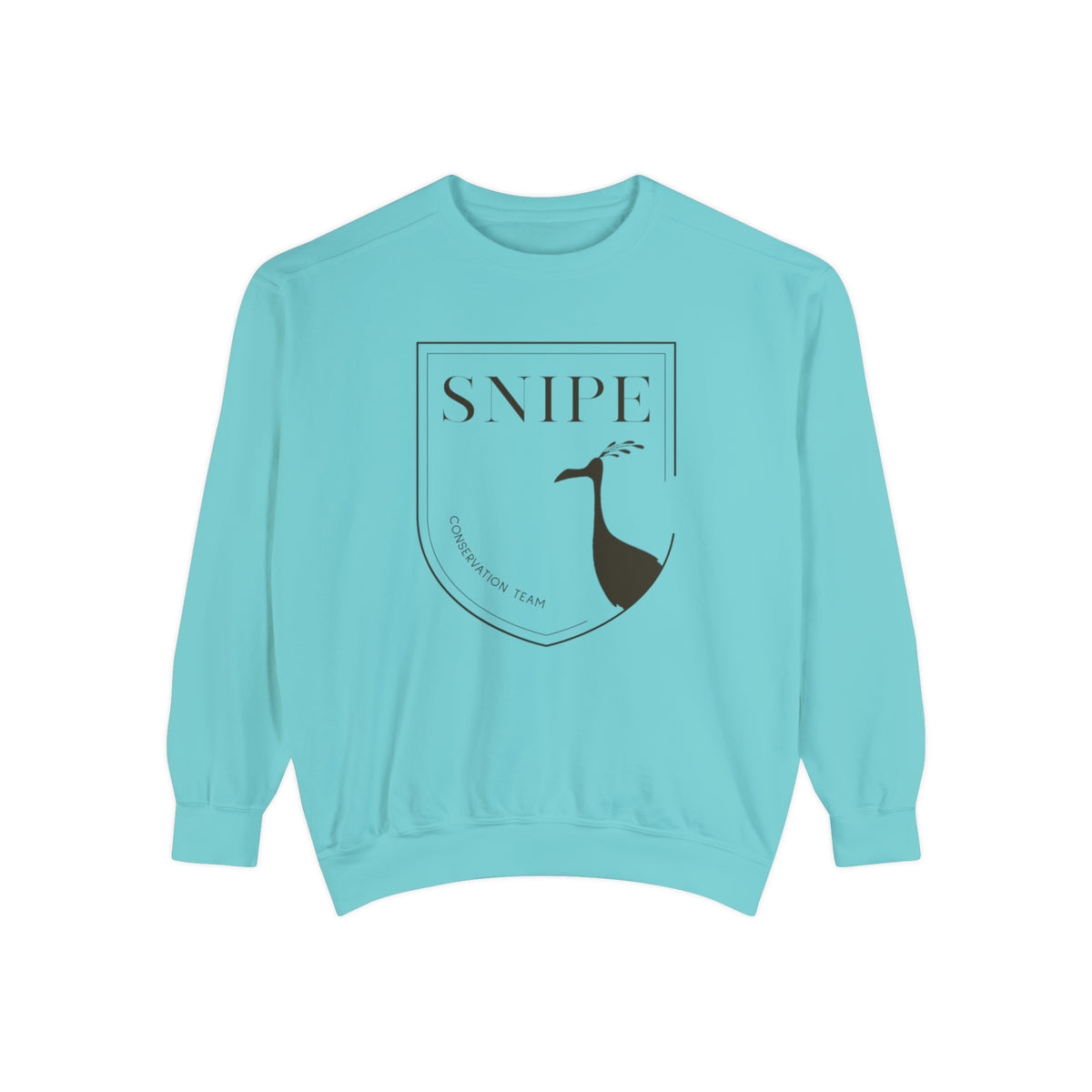 Snipe Conservation Team Comfort Colors Unisex Garment-Dyed Sweatshirt