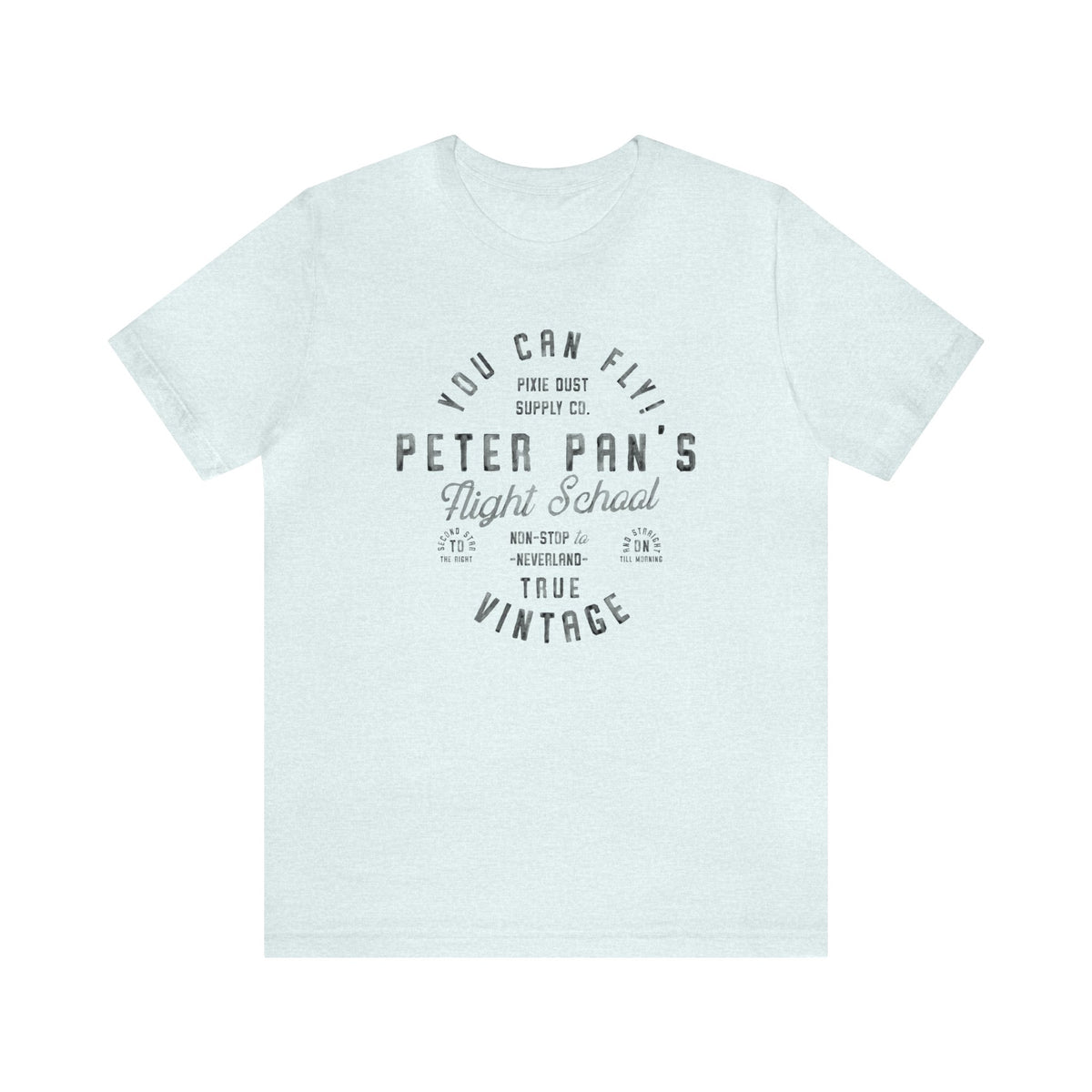Pan's Flight School Bella Canvas Unisex Jersey Short Sleeve Tee
