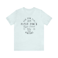 Pan's Flight School Bella Canvas Unisex Jersey Short Sleeve Tee