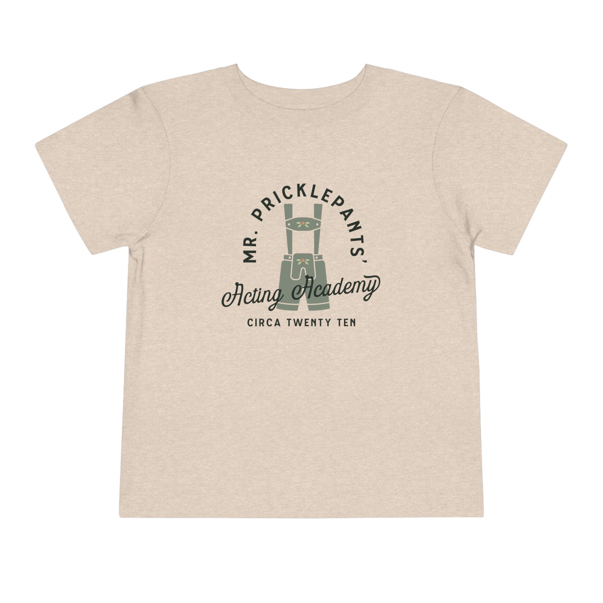 Mr. Pricklepants’ Acting Academy Bella Canvas Toddler Short Sleeve Tee