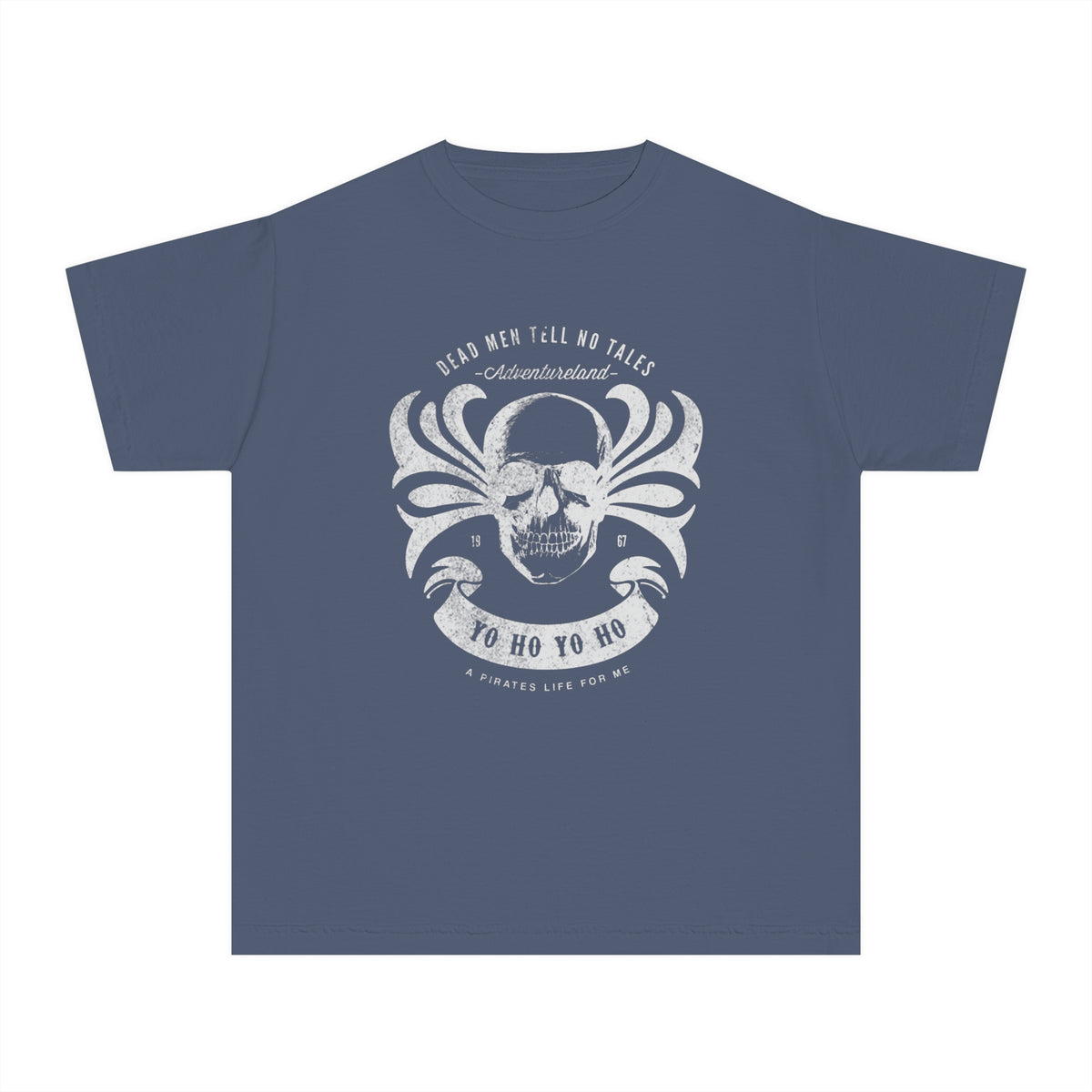 Dead Men Tell No Tales Comfort Colors Youth Midweight Tee