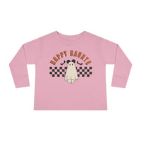 Happy Haunts Rabbit Skins Toddler Long Sleeve Tee